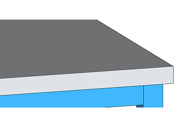 base-series-workbenches 32 Best worktop for the manufacturing industry workbench (Galvanized Steel + Wood (GW))