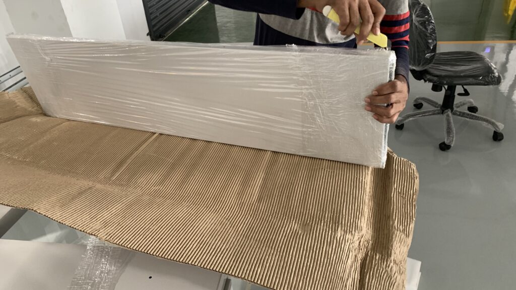 Installation after process