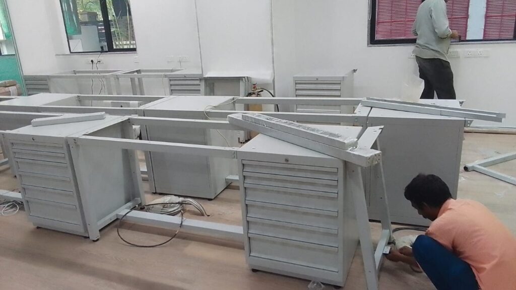 Installation process by fabtech India Team