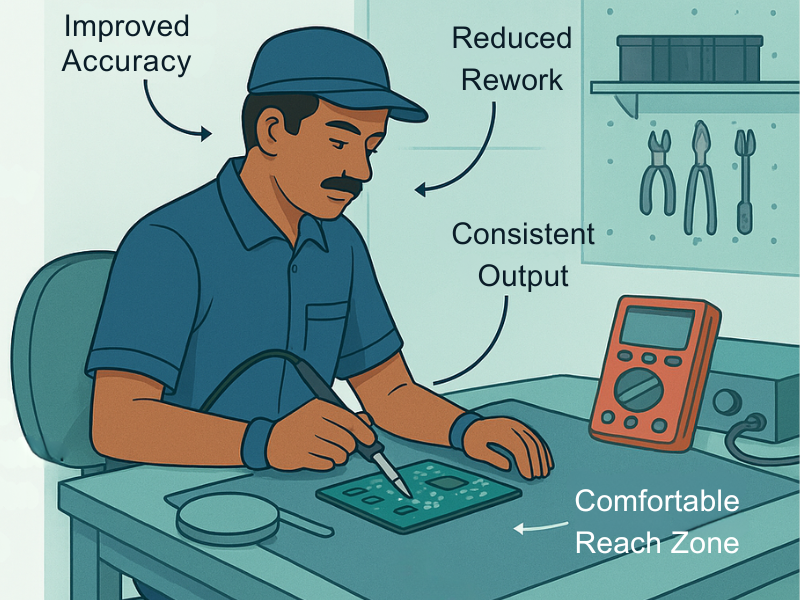 Better Product Quality tools and equipment in reach