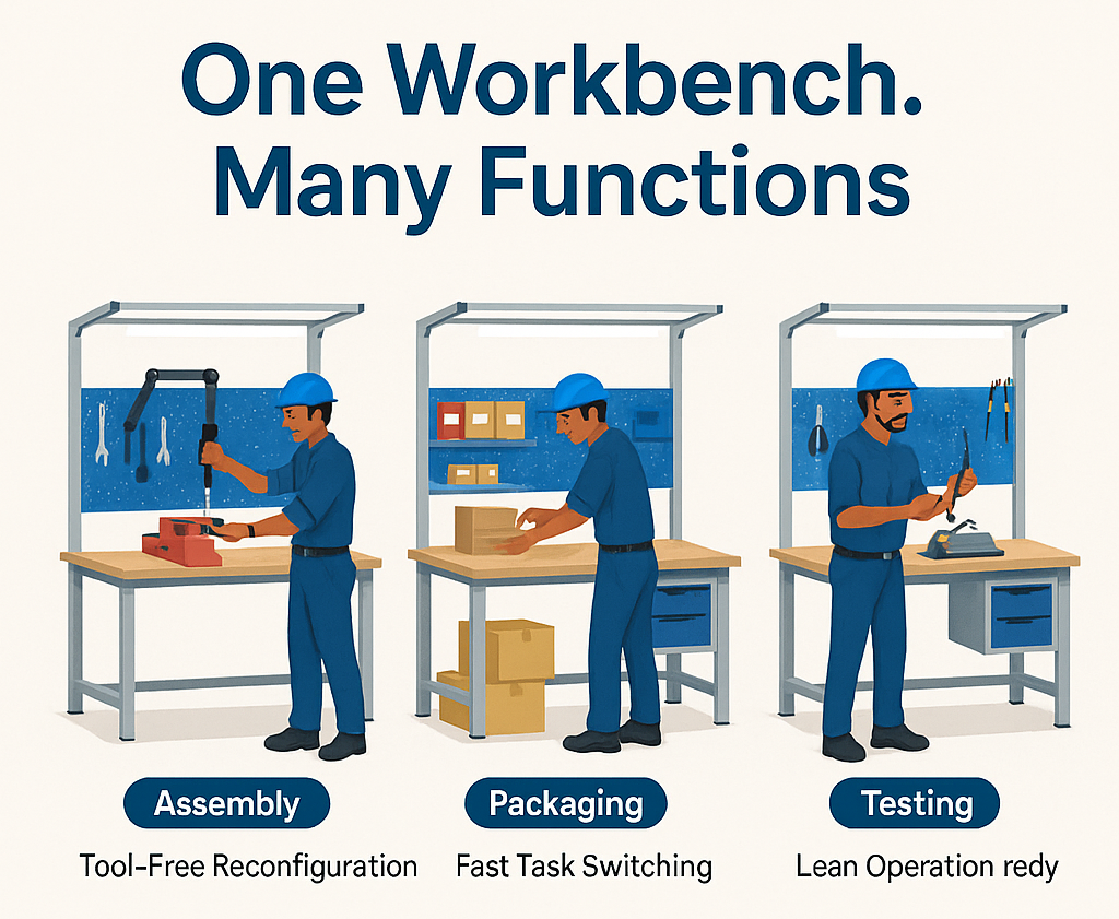 Flexibility & Adaptability in workbench and workstation1