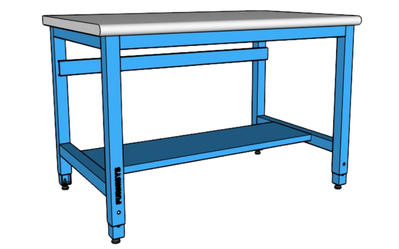 base-series-workbenches 9 Base Workbench Worksurface Options