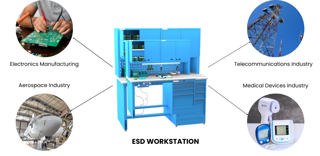ESD Worktable esd workbench ESD WORKSTATIONS