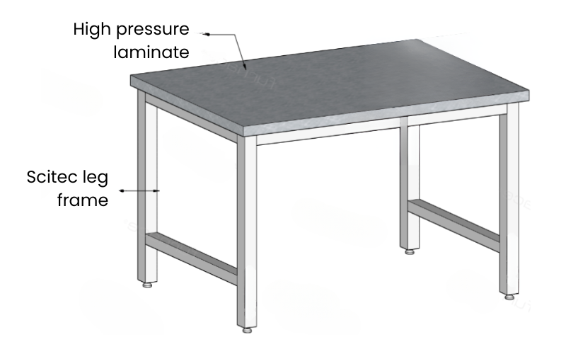 High pressure laminate workbenches (1)