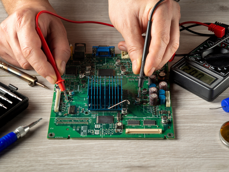 Electronics industry workbench workstation