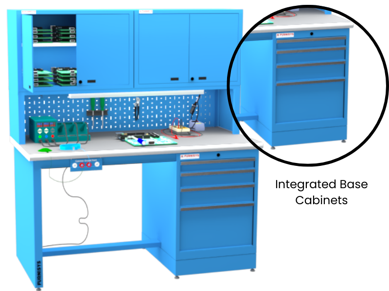 Integrated Base Cabinets