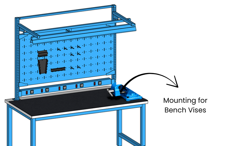Mounting for Bench Vises furnisys.co.in