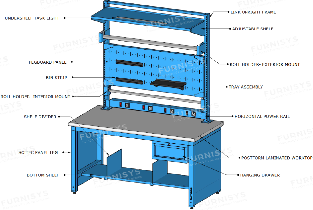 Packaging Area for Fasteners