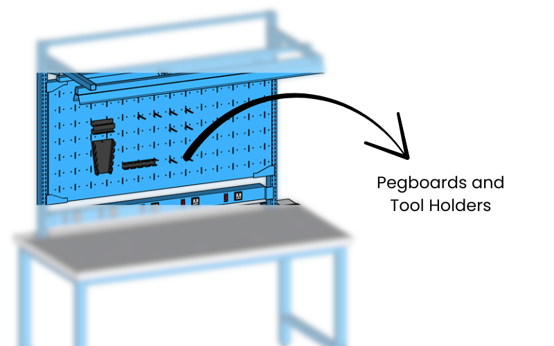 Pegboards and Tool Holders
