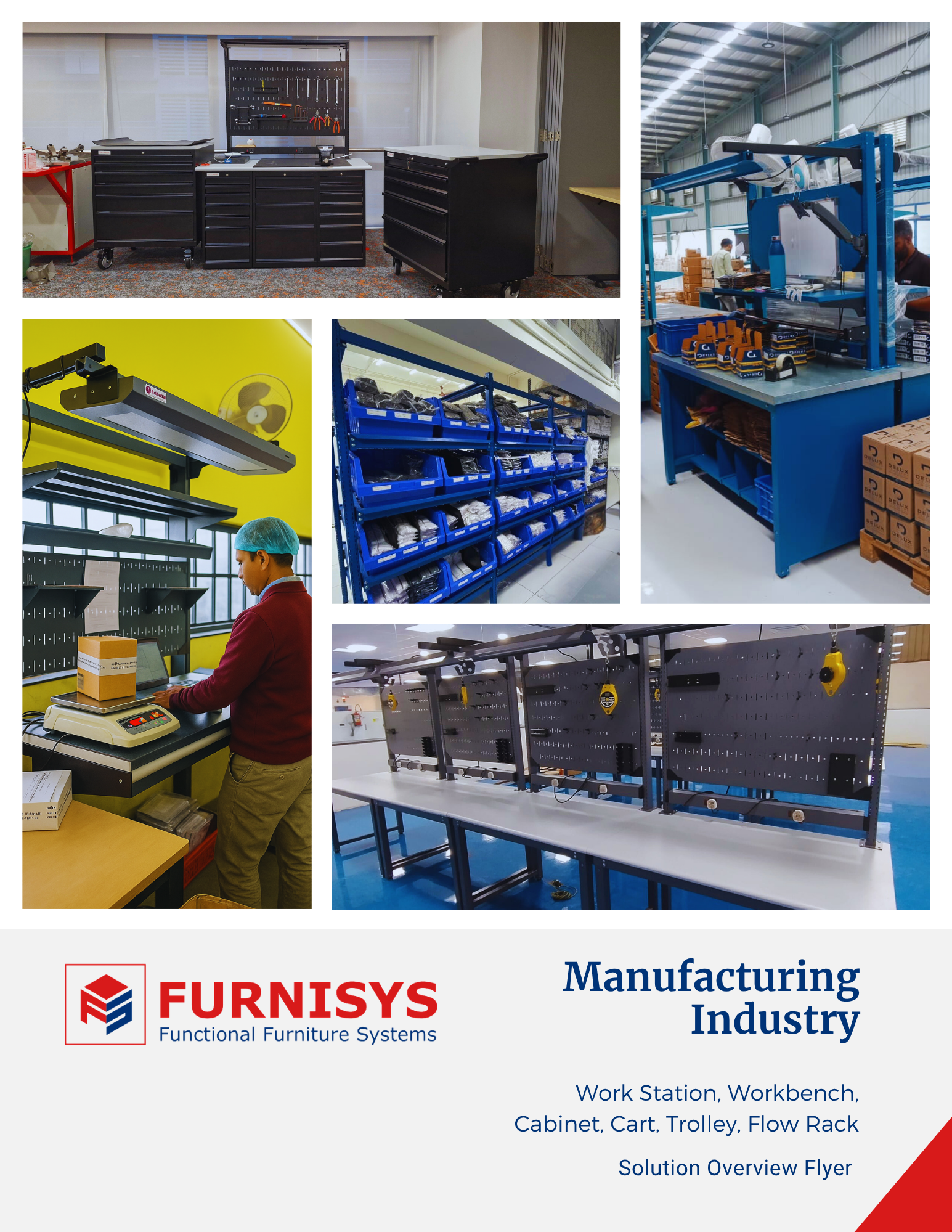 Manufacturing Industry Solutions Flyer