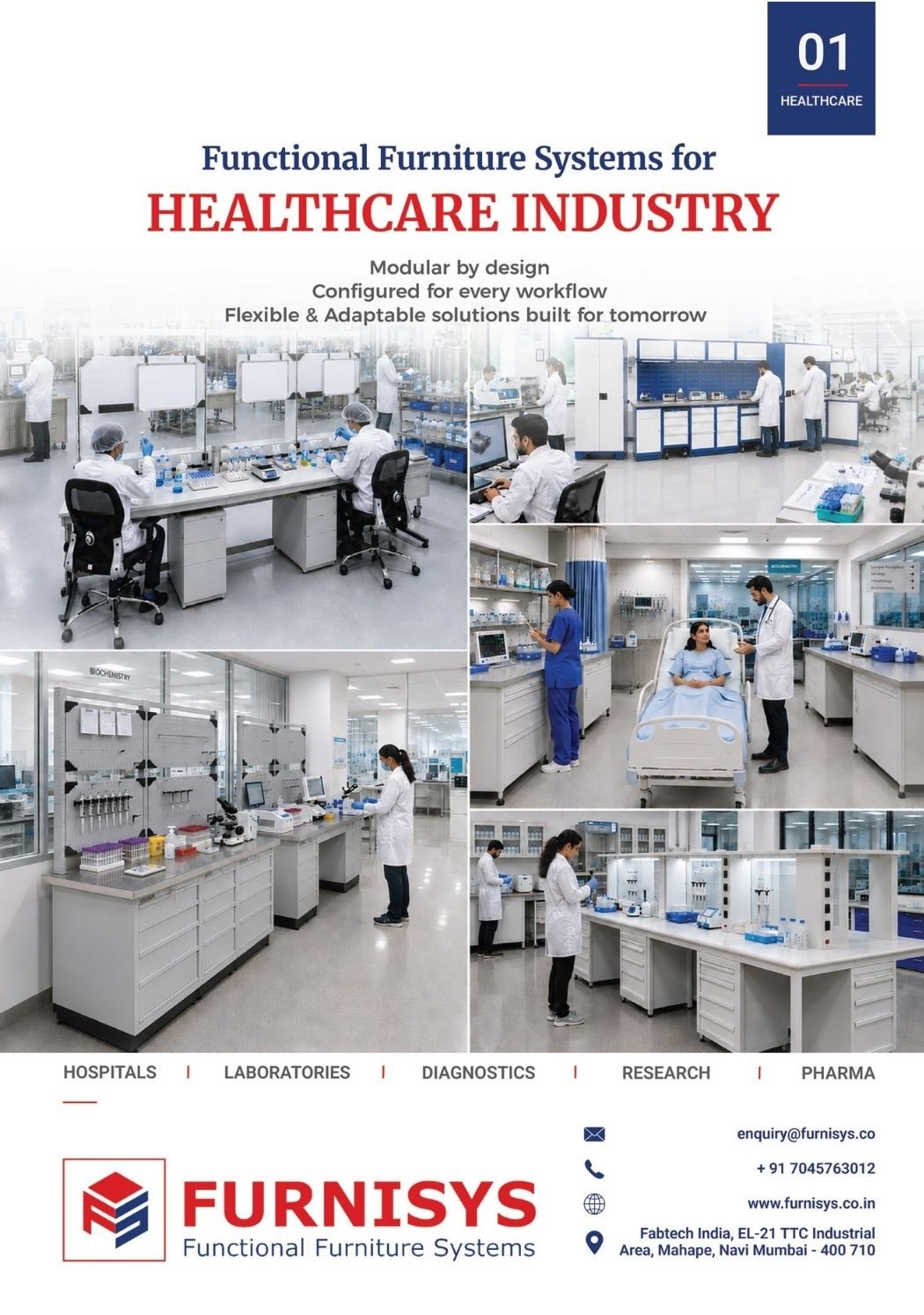 Healthcare Industry applicatiBrochure