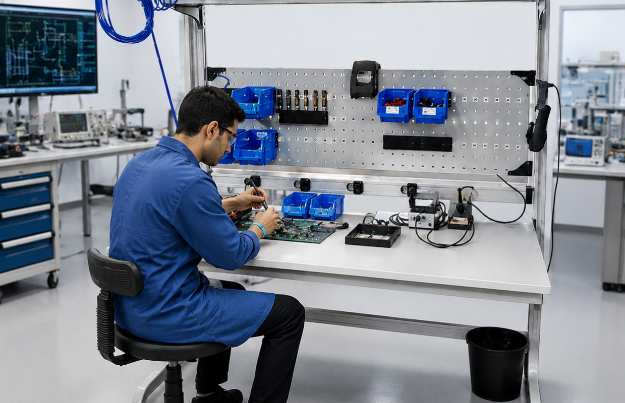 Avionics & Electronics Assembly workstation