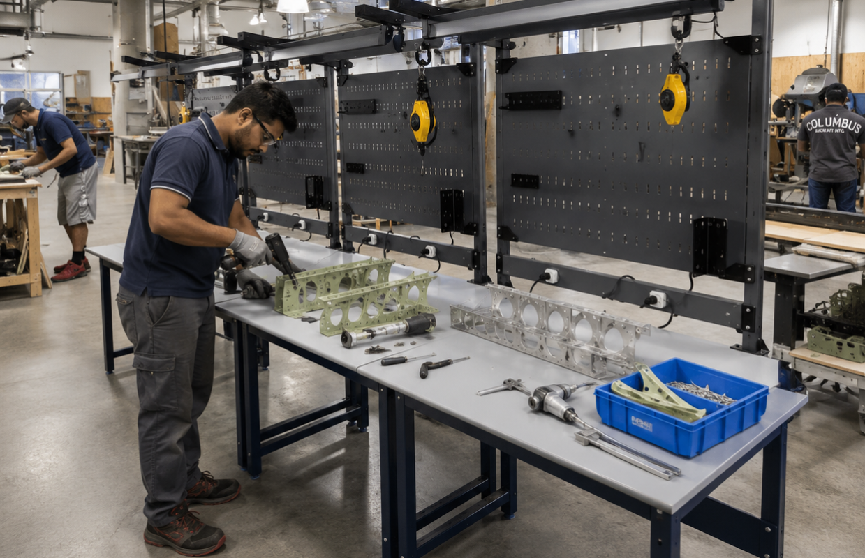 Structural Fabrication & Sub-assembly workstation